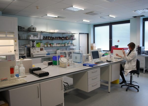 This whole laboratory was refurbished using a large TICR donation.