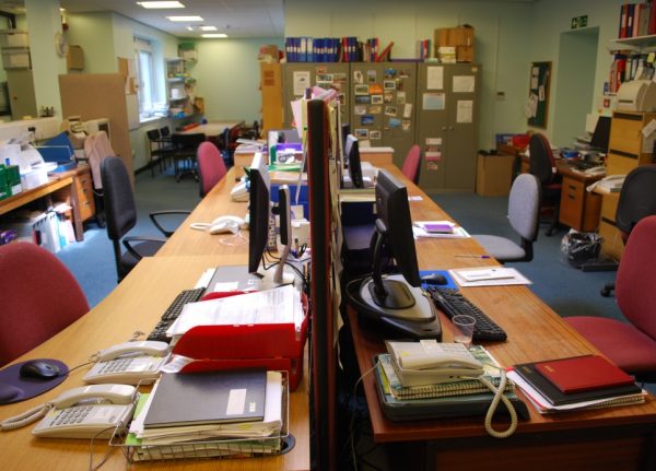 All this space was refurbished to provide a huge open plan office for Researchers and students.
